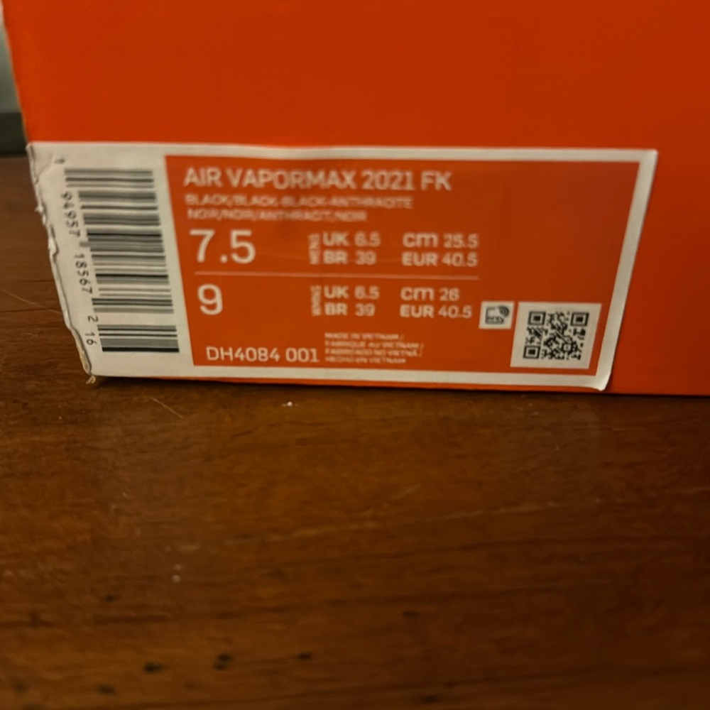 Air vapor max 2021 FK